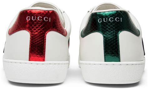 embroidered gucci shoes|gucci ace embroidered snake.